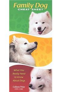 Family Dog Cheat Sheet Pocket Guide