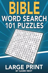 Bible Word Search 101 Puzzles Large Print