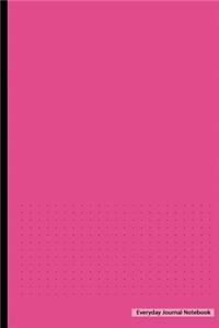 Everyday Journal Notebook - Dotted Grid (Pink Cover)