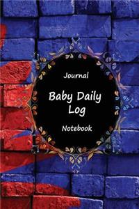 Journal Baby Daily Log Notebook