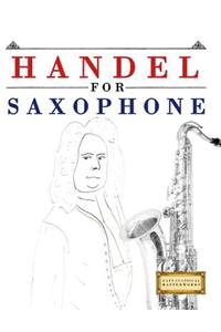 Handel for Saxophone
