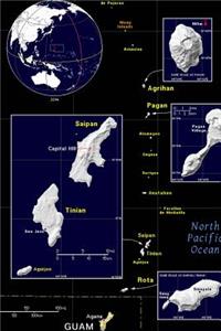 Modern Day Color Map of The Northern Mariana Islands Journal