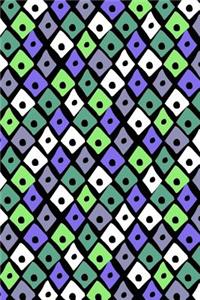 Journal Notebook Colorful Diamonds 3