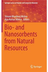 Bio- And Nanosorbents from Natural Resources
