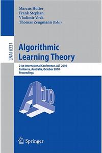 Algorithmic Learning Theory