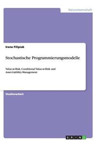 Stochastische Programmierungsmodelle