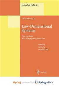 Low-Dimensional Systems