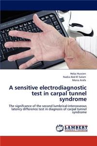 sensitive electrodiagnostic test in carpal tunnel syndrome