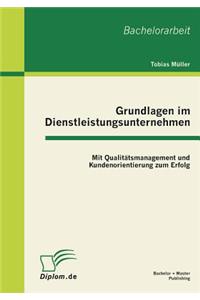 Grundlagen im Dienstleistungsunternehmen