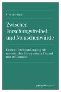 Zwischen Forschungsfreiheit Und Menschenwurde