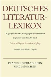 Deutsches Literatur-Lexikon, Band 7, Haab - Hogrebe