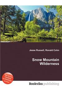 Snow Mountain Wilderness