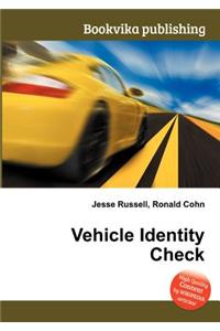 Vehicle Identity Check