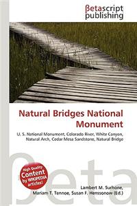 Natural Bridges National Monument