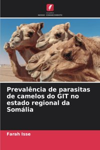 Prevalência de parasitas de camelos do GIT no estado regional da Somália