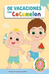 CoComelon. Cuaderno de vacaciones - De vacaciones con Cocomelon (3 anos): Cuaderno de actividades