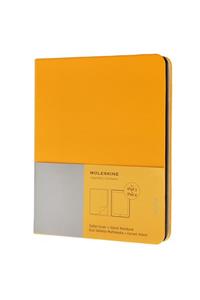 Ipad 3 And 4 Moleskine Orange Yellow Slim Digital Cover With Notebook