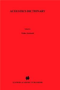 Acoustics Dictionary