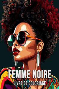 Femme Noire Livre de Coloriage