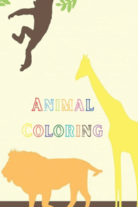 Cute Animals Coloring Book