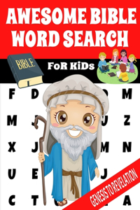 Awesome Bible Word Search for Kids
