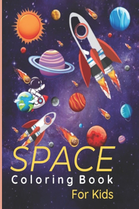 Space Coloring Book for Kids