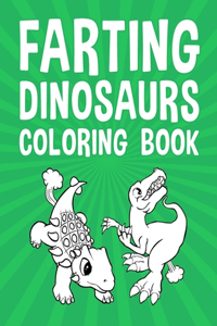 Farting Dinosaurs Coloring Book