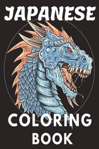 Japanese Coloring Book