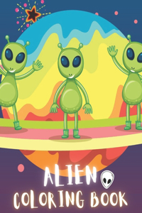 Alien Coloring Book