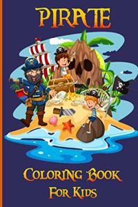 Pirate Coloring Book for Kids