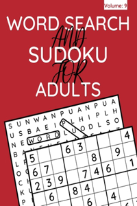 Word Search And Sudoku For Adults