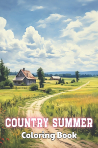 Country Summer Coloring Book