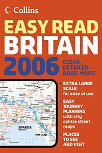 Collins Easy Read Road Atlas Britain