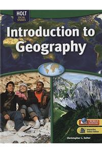 Geography Middle School, Introduction to Geography: Student Edition 2009