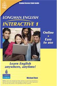 Longman English Interactive 1, Online Version, American English (Access Code Card)