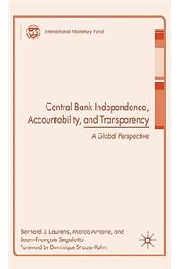 Central Bank Independence, Accountability, and Transparency