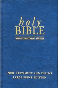 NIV New Testament & Psalms Large Print