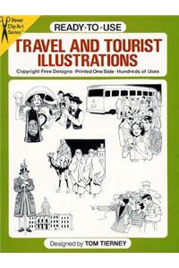 Ready-to-Use Travel and Tourist Illustrations