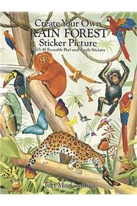 Create Your Own Rain Forest Sticker Picture