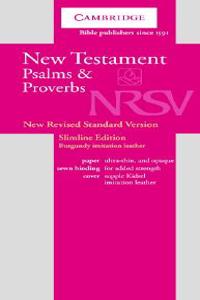 New Testament Psalms and Proverbs-NRSV