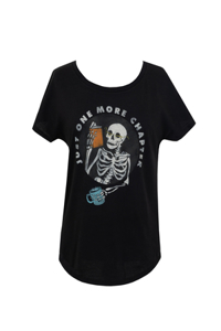 Just One More Chapter Women's Relaxed Fit T-Shirt Small