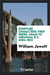 Scripture Characters