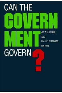 Can the Government Govern?