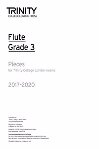 Trinity College London: Flute Exam Pieces Grade 3 2017-2020 (part only)