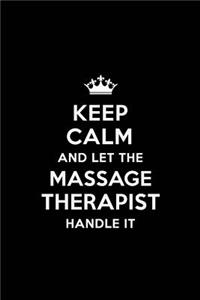 Keep Calm and Let the Massage Therapist Handle It