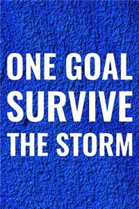 One Goal Survive The Storm