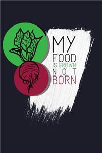 My Food Is Grown Not Born