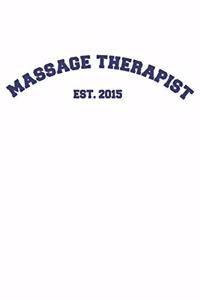 Massage Therapist 2015