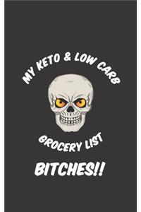 Keto & Low Carb Grocery List Bitches!!