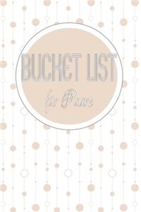 Bucket List für Paare